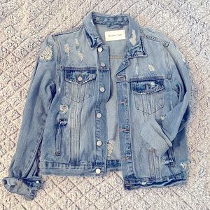 Distressed Jean Jacket